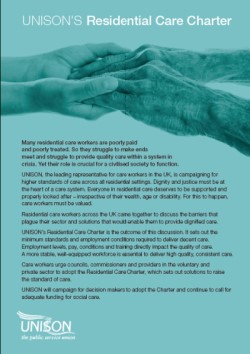 Residential Care Charter