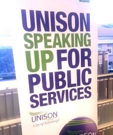 Standing up for public services