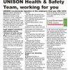 UNISON Health & Safety October Update