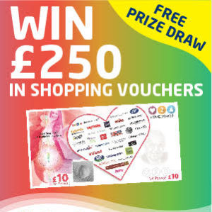 £250 Shopping Vouchers : UNISON Dental Free Prize Draw