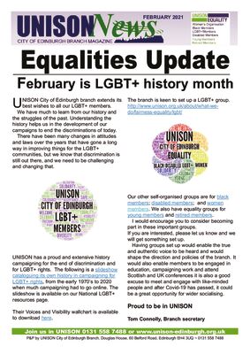 thumbnail of Equalites Newsletter February 2021