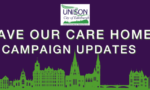 Care home campaign updates