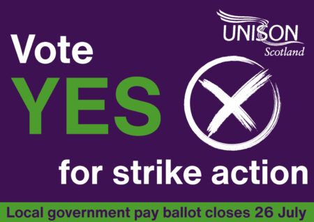 UNISON MEMBERS ONLINE STRIKE ACTION MEETING - TONIGHT AT 5.30PM