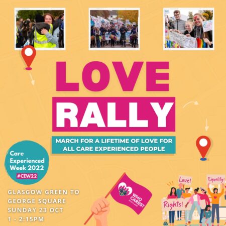 Care Rally - Lifetime of Love, Equality and Respect - Request for UNISON support
