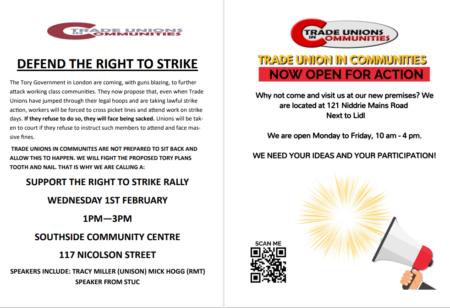 TUIC DEFEND THE RIGHT TO STRIKE RALLY