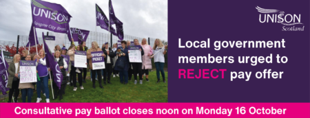 Vote REJECT – digital consultative pay ballot closes 12pm Monday 16 October