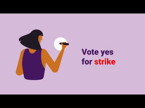Vote Yes for strike