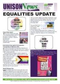 thumbnail of Equalities UNISONNews April 2025