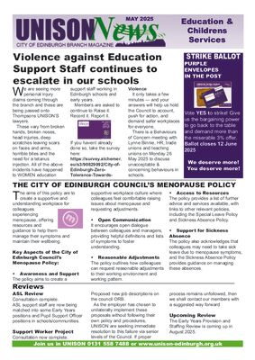 thumbnail of E&CS UNISONNews May 2025