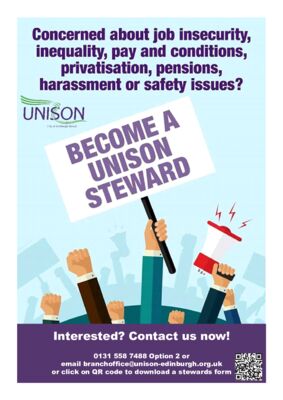 thumbnail of Become a Steward Poster – hands