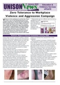 thumbnail of E&CS UNISONNews January 2026